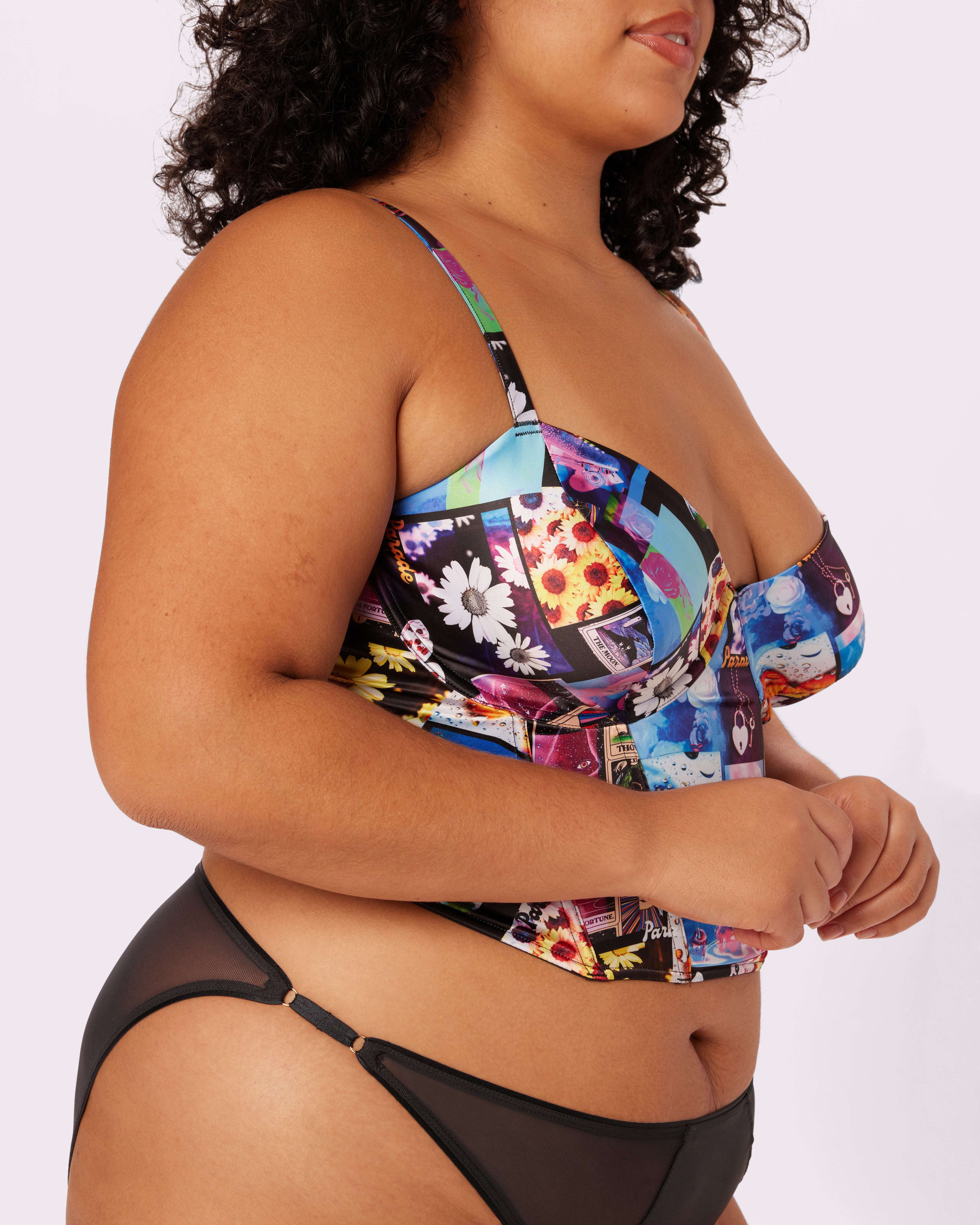 Afterglow Lace-up Corset in Glow Satin