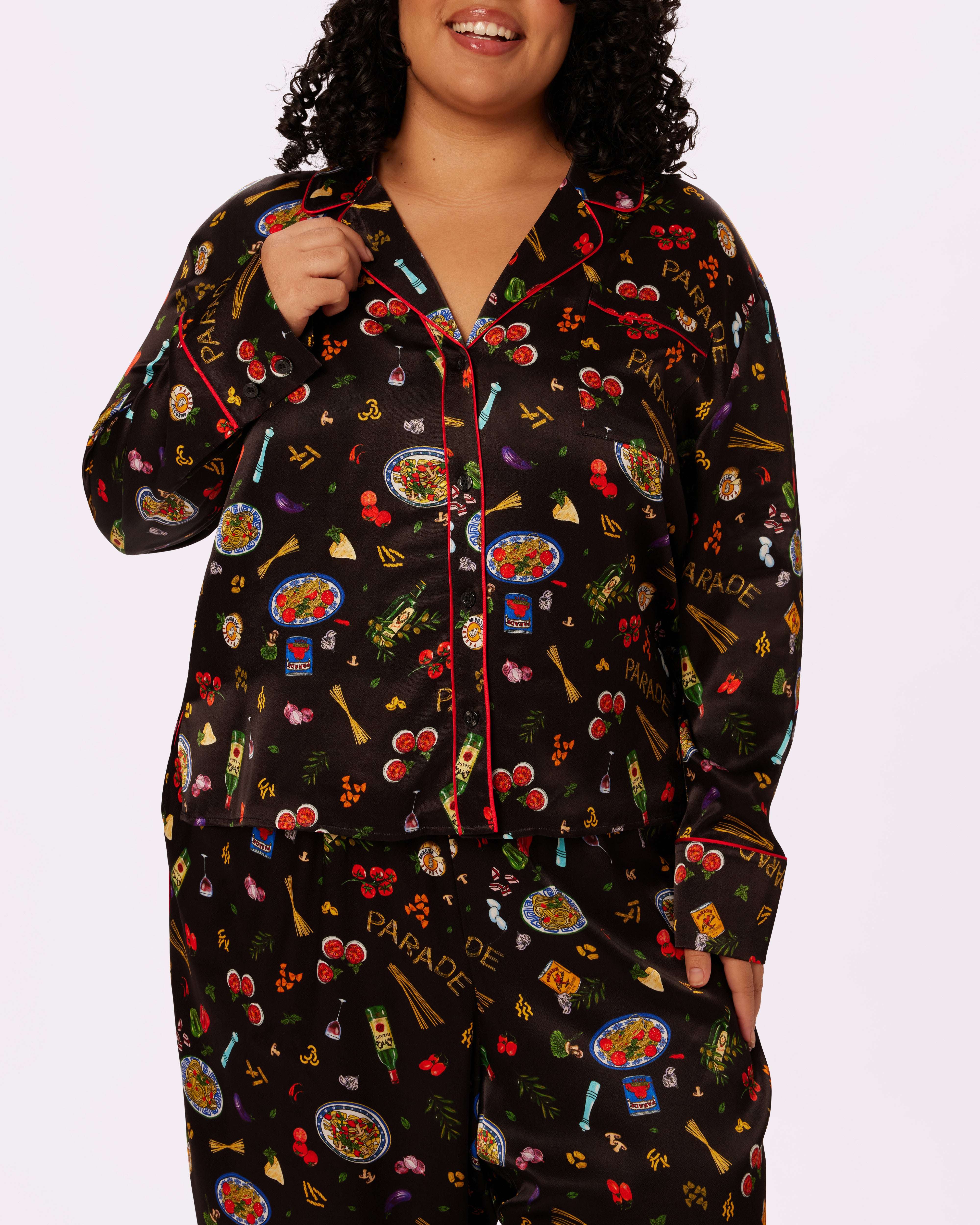 Plush Satin Long Sleeve Button-Up for Dinner Parties