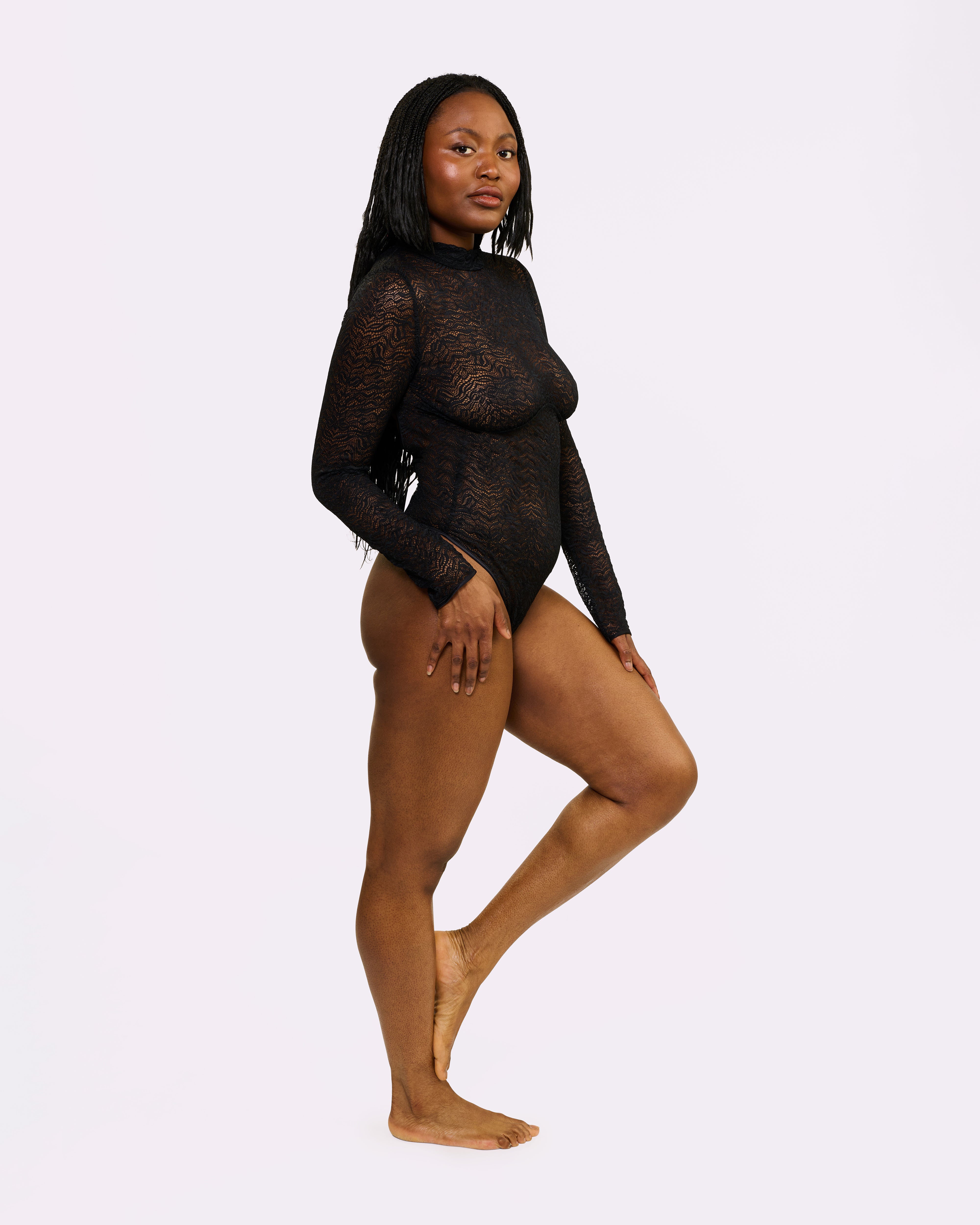 Dusk 'til Dawn Lace Bodysuit by Eightball