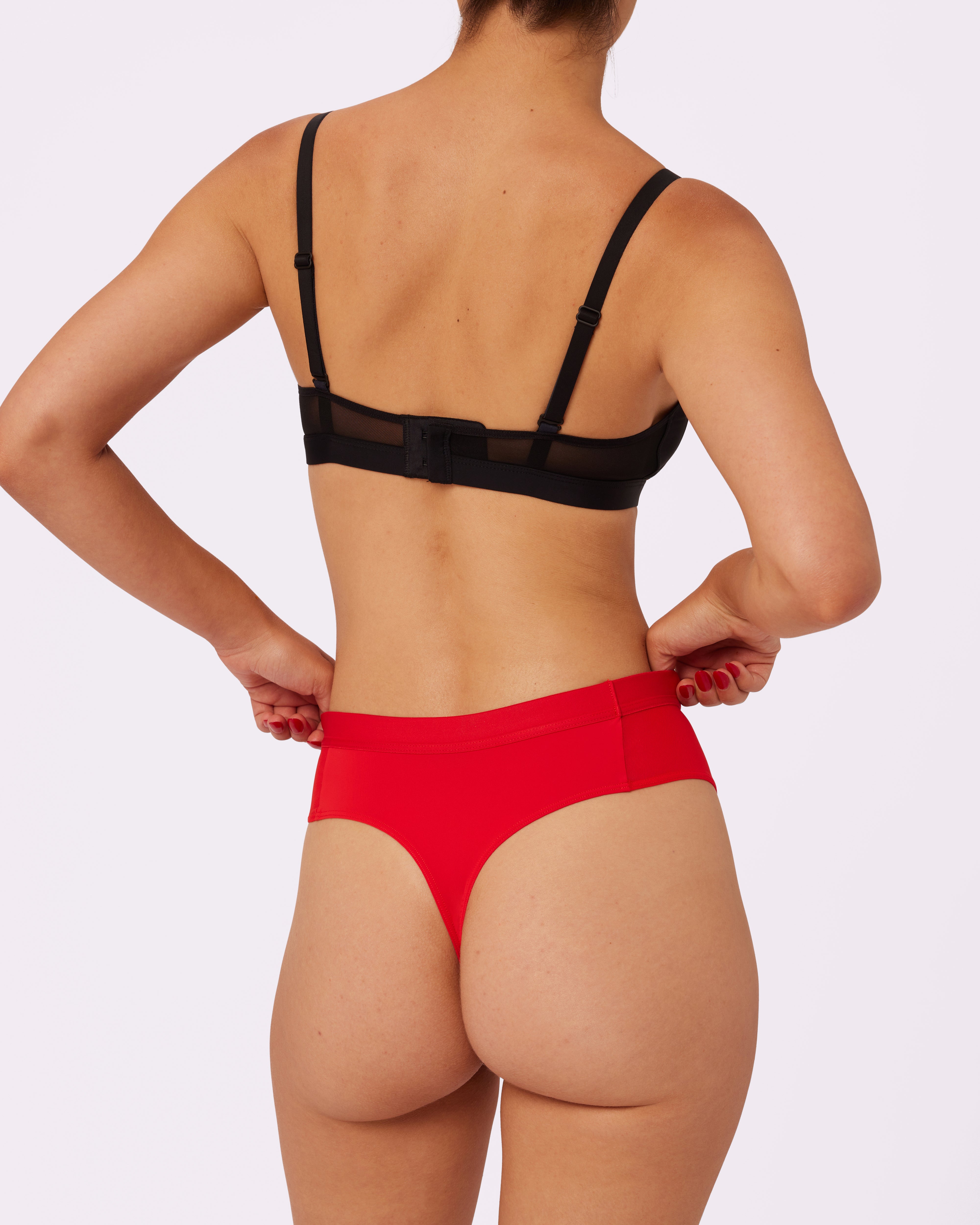 Re:Play High Waisted Soft Thong in Balloon